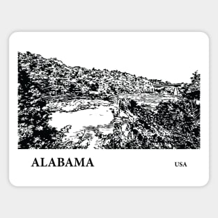 Alabama USA Magnet